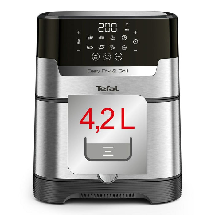 Friteuză cu Aer Tefal EY505D15 4,2 L Negru Gri Oțel