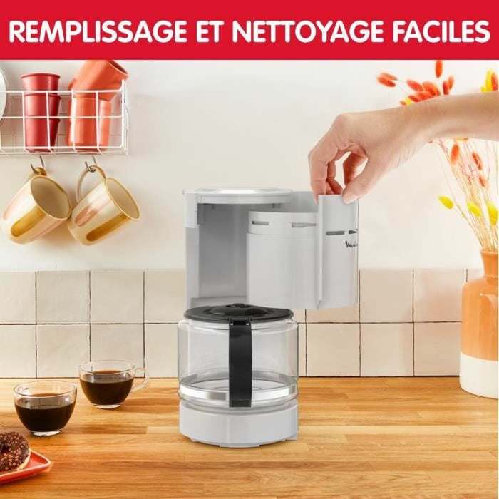 Cafetieră cu Filtru Moulinex Alb 800 W 1,1 L