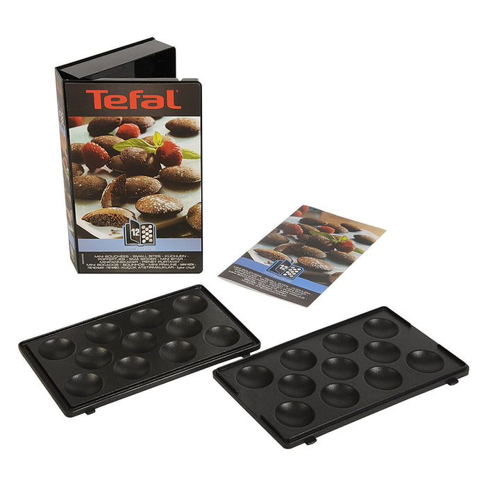 Matriţă pentru formă Tefal Mini Bites Snack Collection Aparat pentru Sandvișuri Negru