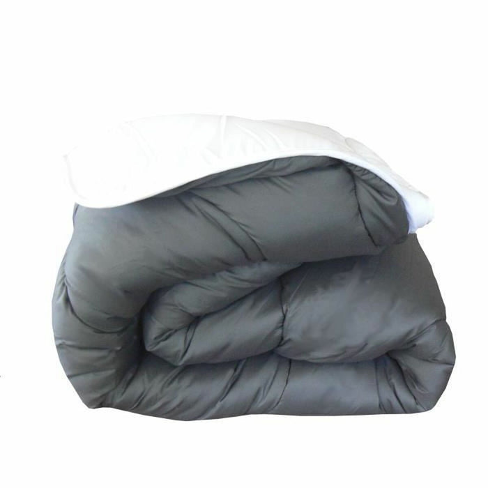 Plapumă de puf Abeil Gri Alb Alb/Gri 240 x 260 cm 350 g/m²