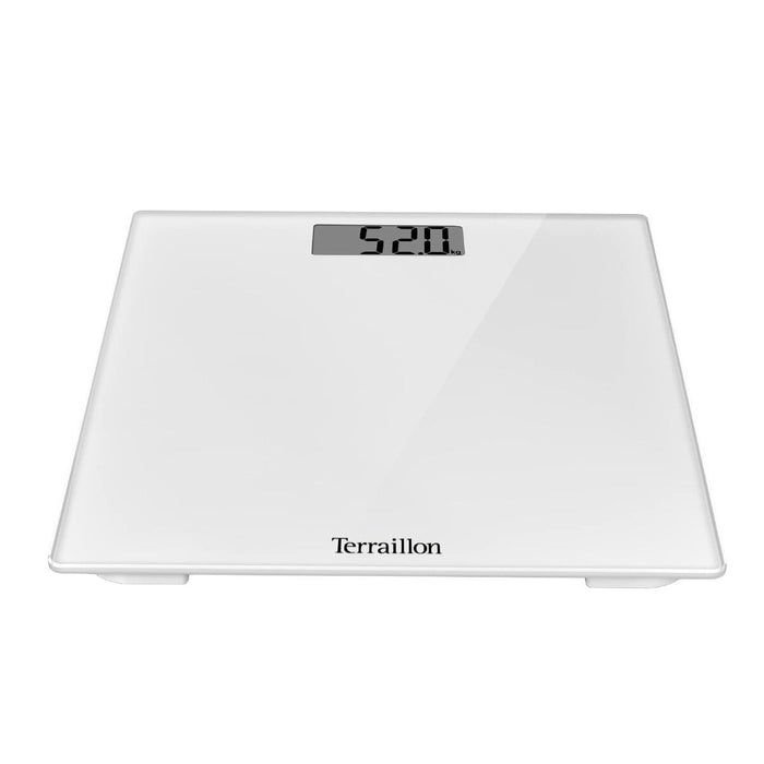 Cântar Digital de Baie Terraillon Tsquare Alb Sticlă