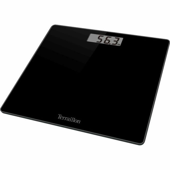 Cântar Digital de Baie Terraillon Tsquare Negru 180 kg