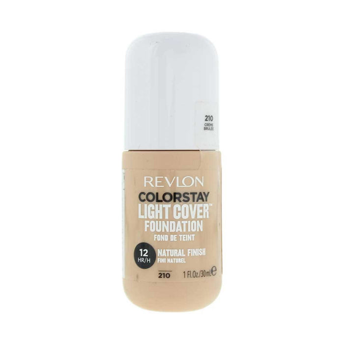 Fond de ten lichid Revlon Colorstay Light Cover Foundation, nuanța 210 Creme Brulee, SPF 30, 30 ml