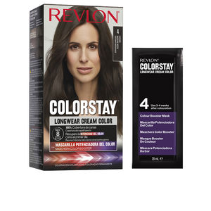 Vopsea permanentă de păr Revlon Colorstay, nuanța 4 Dark Brown, 165 ml