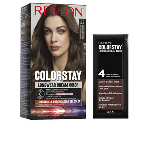 Vopsea permanentă de păr Revlon Color Stay, nuanța 5.3 Medium Golden Brown, 165 ml