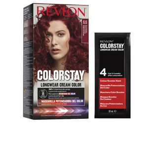 Vopsea permanentă de păr Revlon Color Stay, nuanța 6.6 Intense Red, 165 ml