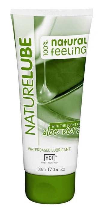 Lubrifiant pe bază de apă, Hot Nature Lube, aloe vera, 100 ml