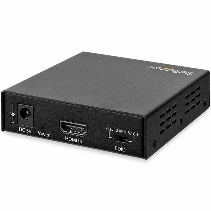 Procesor Audio Startech HD202A Negru 4K Ultra HD