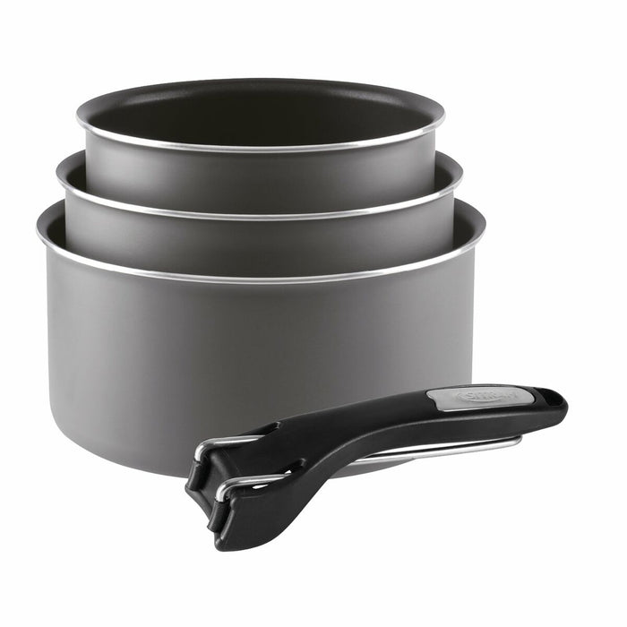 Cratițe Sitram Gri Antracit Metal Aluminiu 3 Piese Ø 18 cm Ø 20 cm Ø 16 cm