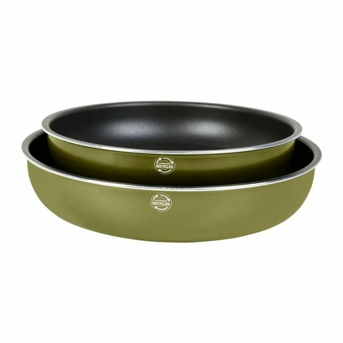 Set de tigăi Sitram 715709 Aluminiu Ø 24 cm Ø 28 cm