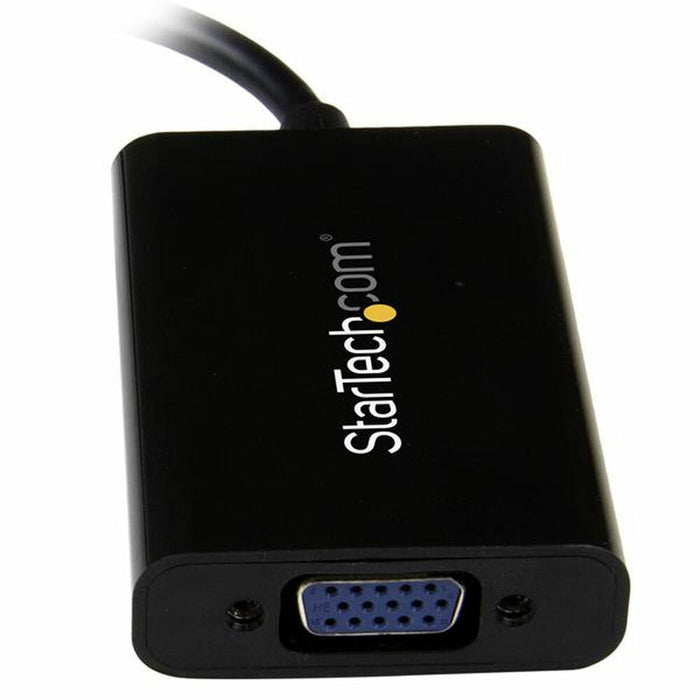 Adaptor Mini DisplayPort la VGA Startech MDP2VGAA Negru Gri
