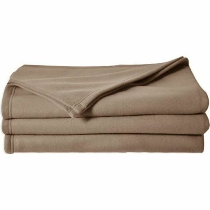 Pătură Poyet  Motte Poleco 100 % poliester 240 x 260 cm Gri Maroniu