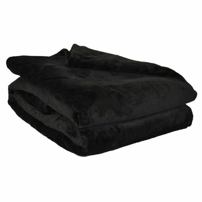 Pătură Toison D'or 130 x 170 cm Negru