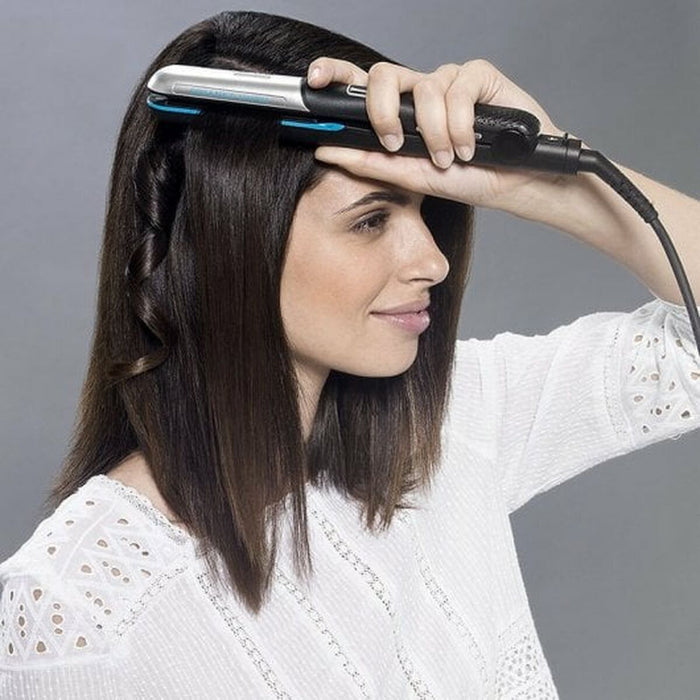 Placă de Păr Rowenta Liss & Curl Ultimate Shine Negru