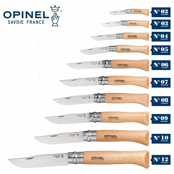 Briceag Opinel Nº6 7 cm Oțel inoxidabil lemn de fag