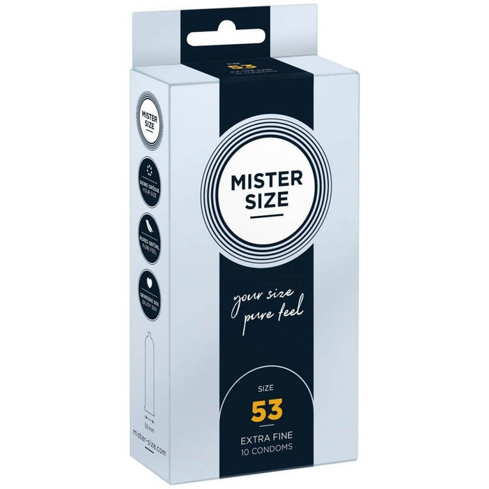 Prezervative, Mister Size, lățime nominală 53 mm, 10 buc