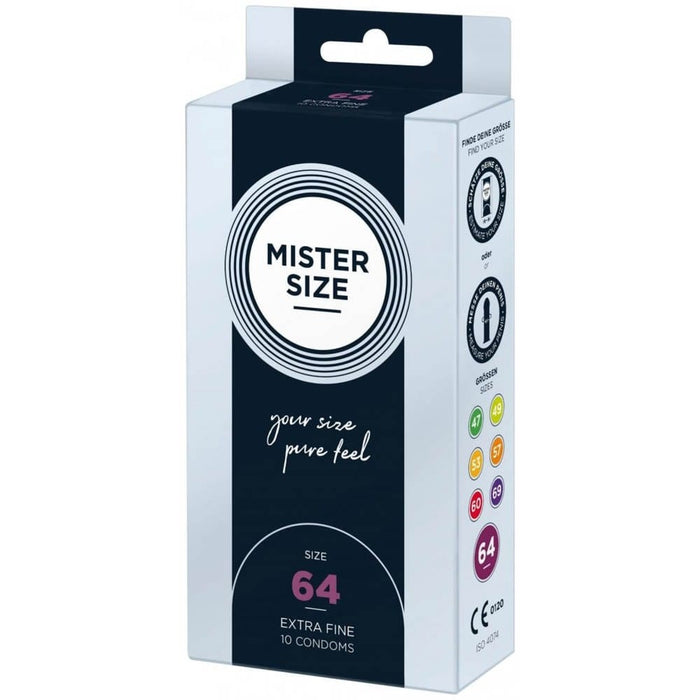 Prezervative, Mister Size, 64 mm, 10 buc