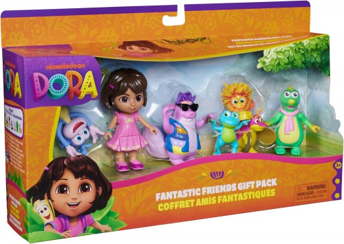 Set de figurine Spin Master Dora the Explorer, Fantastic Friends Gift Pack, 3+ ani