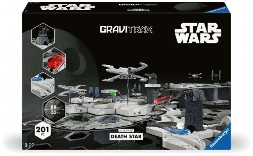 Set de joacă Ravensburger GraviTrax Star Wars Death Star, 201 piese, 8+ ani