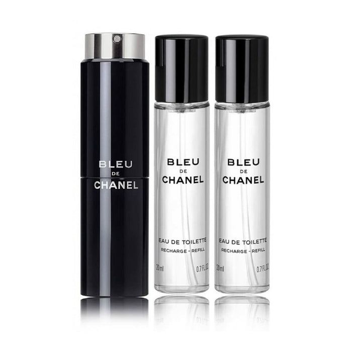 Set de Parfum Bărbați Chanel Bleu de Chanel EDT 3 Piese