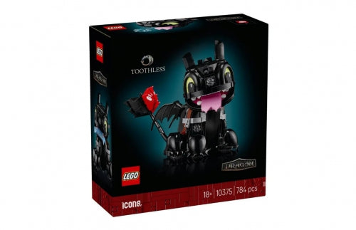 Set de construcție LEGO Icons How to Train Your Dragon, Toothless, 784 piese, 18+ ani