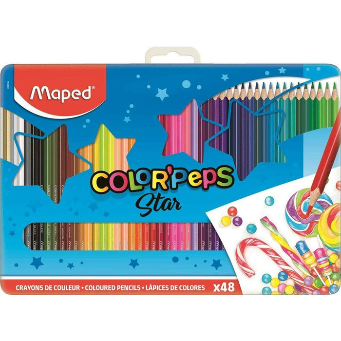 Creion Maped 832058 Multicolor HB (48 Piese)