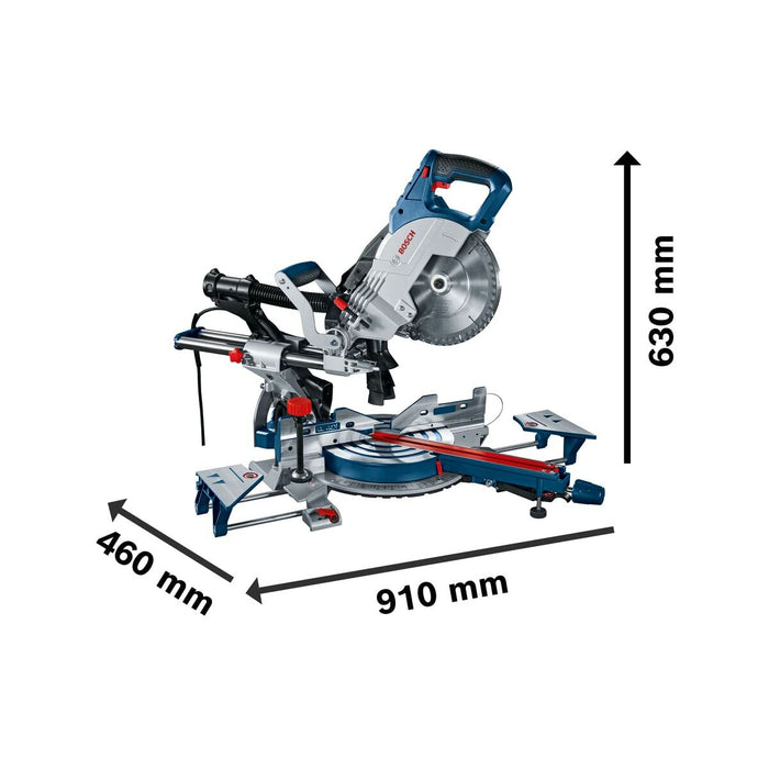 Fierăstrău circular BOSCH GCM 8 SJL Professional 1600 W 230 V 230-240 V