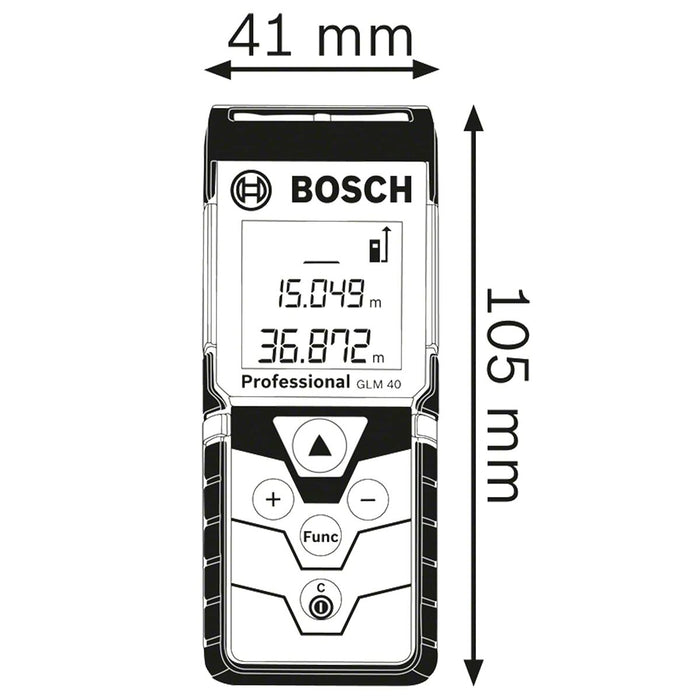 Telemetru BOSCH GLM 40 Professional 0,15 - 40 M