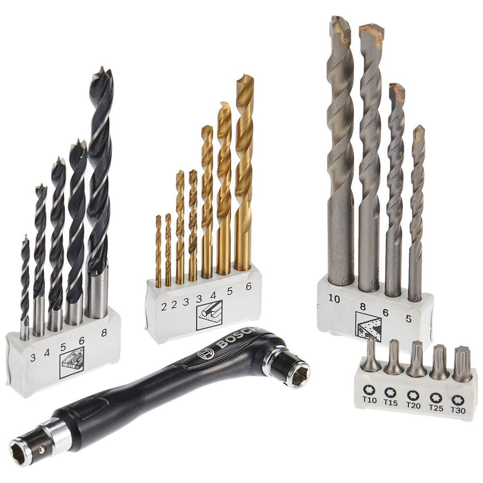 Drill bits and tits set BOSCH 49 Piese