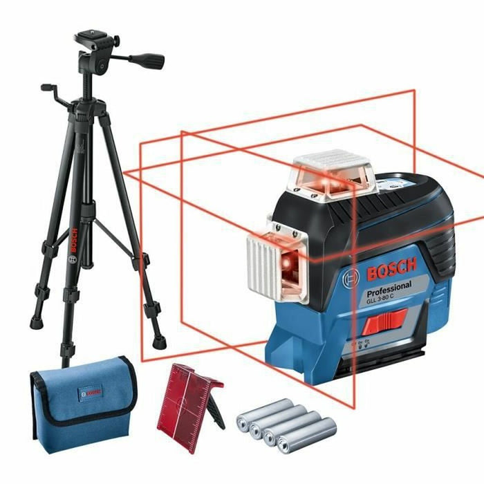 Nivel laser BOSCH GLL 3-80 C Professional + BT 150