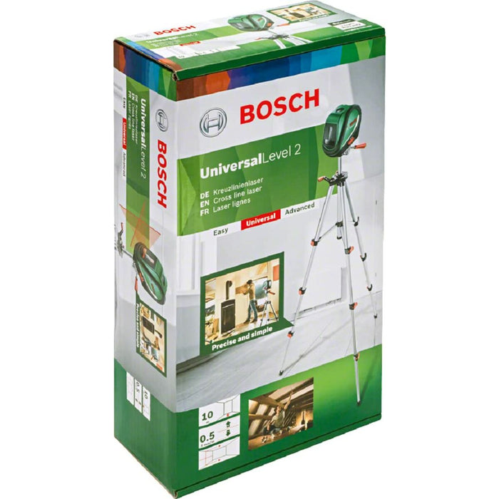 Nivel laser BOSCH Universallevel 2 Set 10 m