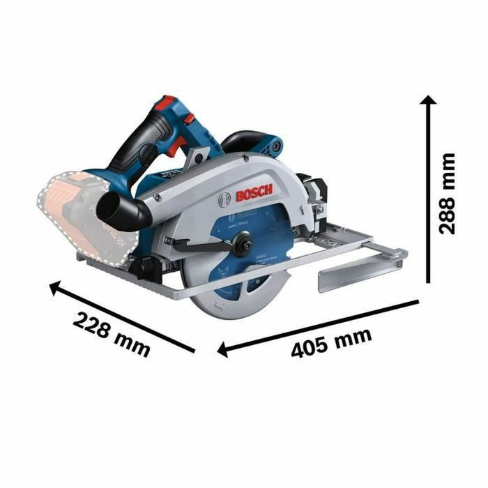 Fierăstrău circular BOSCH GKS 18V-68 GC PROFESSIONAL 1800 W 18 V