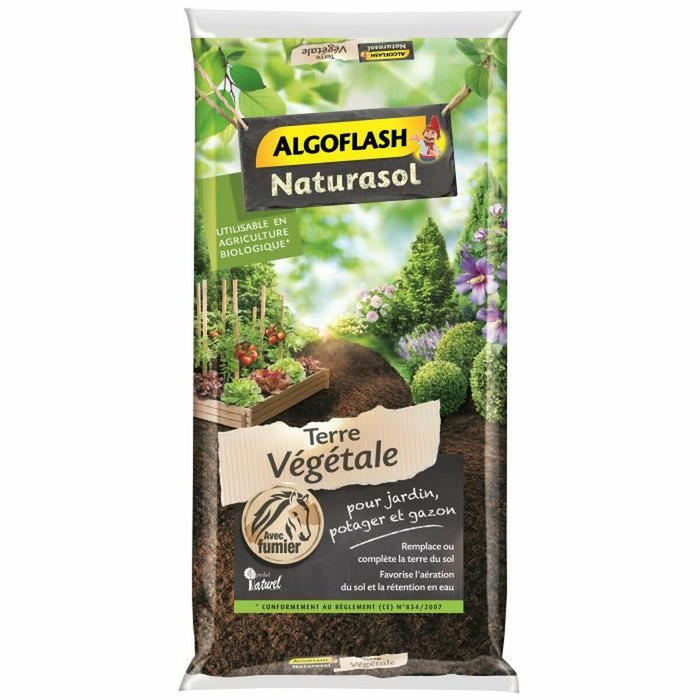 Pământ pentru ghiveci Algoflash Naturasol ATVEG40 Universal 40 L