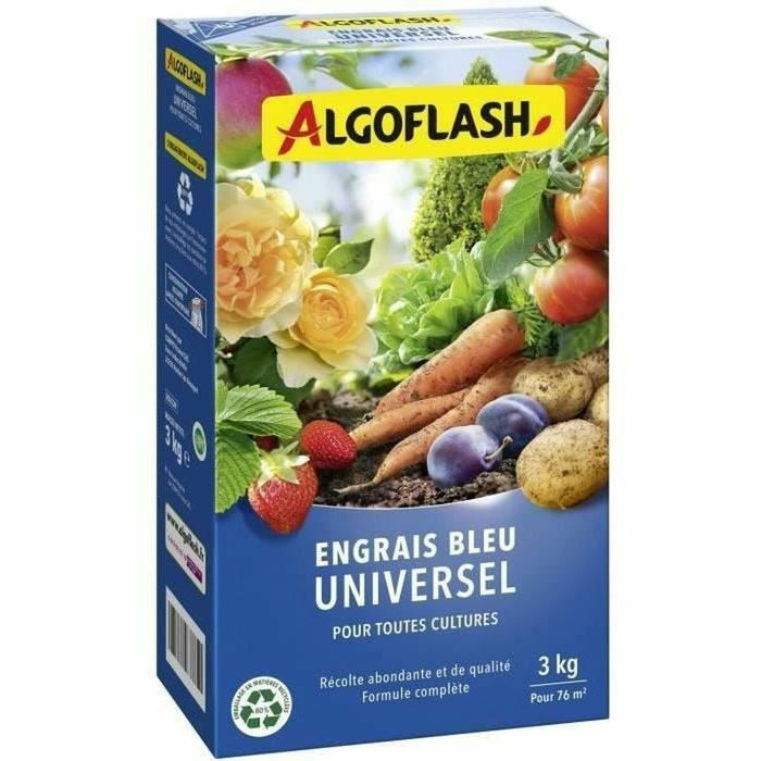Îngrășământ de plante Algoflash Naturasol Universal 3 Kg