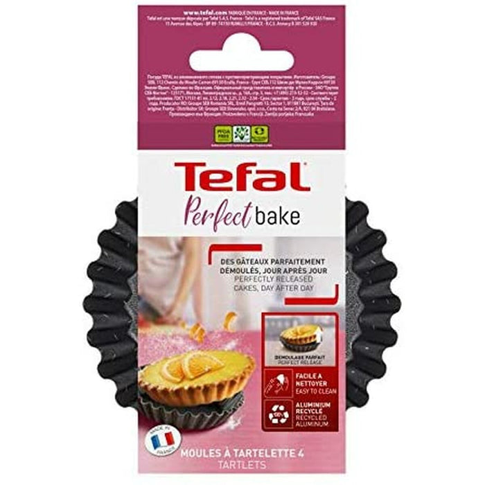Forme pentru torturi Tefal J1608102 4 Unități Ø 11 cm