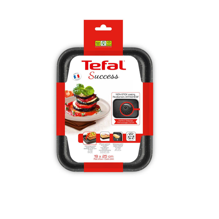 Tavă pentru Cuptor Tefal Success Negru Metal Aluminiu 20 x 26 cm