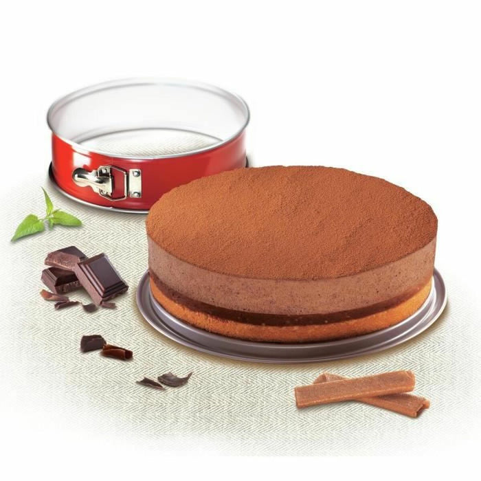 Formă de tort detașabilă Tefal Roșu Metal Oțel Ø 27 cm