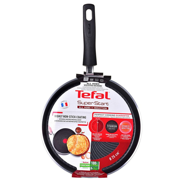 Tigaie pentru clătite Tefal C2733853 Negru Aluminiu Ø 25 cm