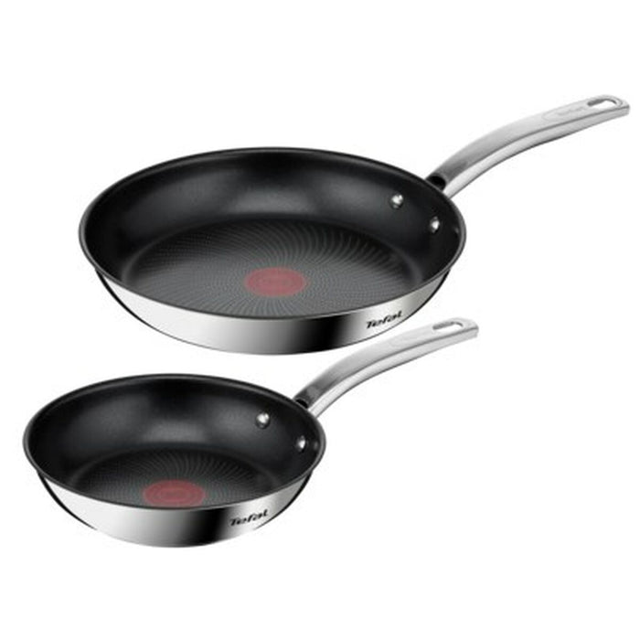 Set de tigăi Tefal B817S255 Oțel Oțel inoxidabil 2 Piese 2 Unități Ø 20 cm Ø 26 cm