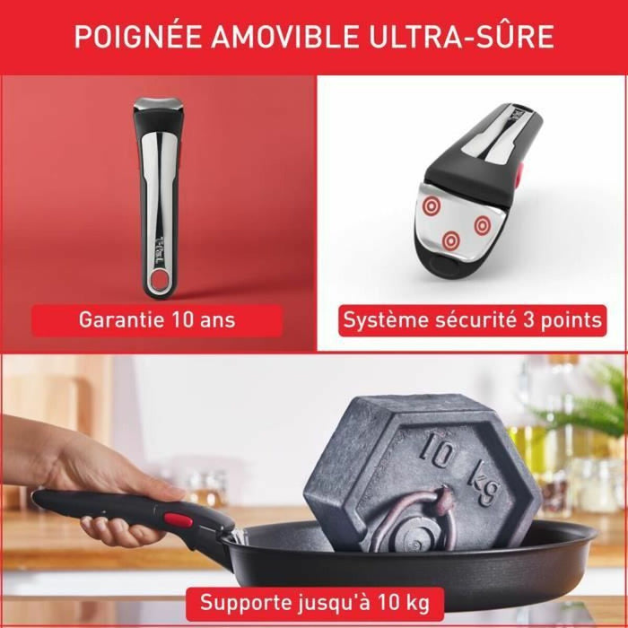 Vase de Gătit Tefal Ingenio Gri 6 Piese