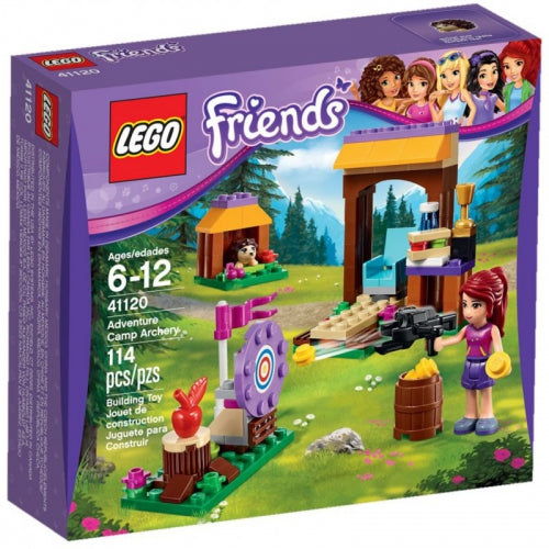 Set de construcție LEGO Friends, Adventure Camp Archery, 114 piese, 6–12 ani