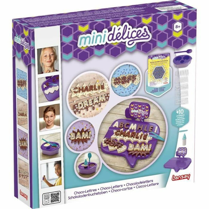 Set de Lucru Manual Lansay Mini Délices - Choco Letters Cofetărie