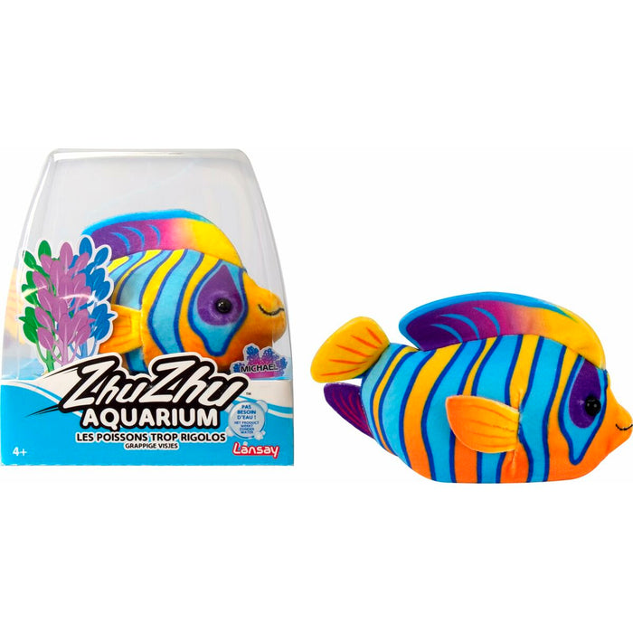 Jucării Lansay Zhu Zhu Aquarium Crystal Le Poisson Ange Royal