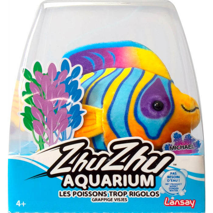 Jucării Lansay Zhu Zhu Aquarium Crystal Le Poisson Ange Royal