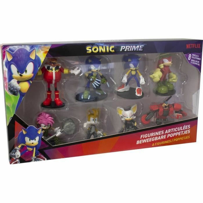 Figurine Articulate Sonic Prime 8 Piese