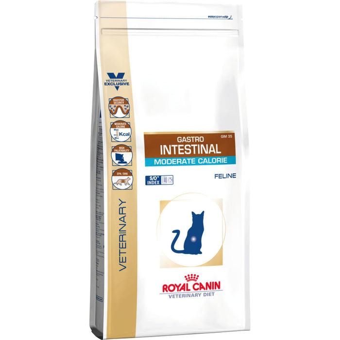 Mâncare pentru pisici Royal Canin Gastro Intestinal Moderate Calorie Adult Păsări 4 Kg