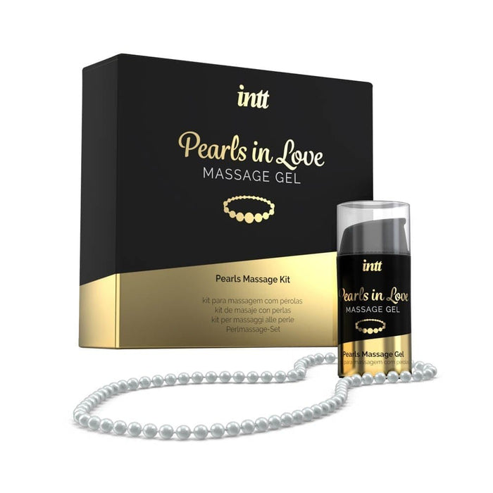 Gel de masaj, Intt Pearls in Love, 15 ml, cu colier cu perle