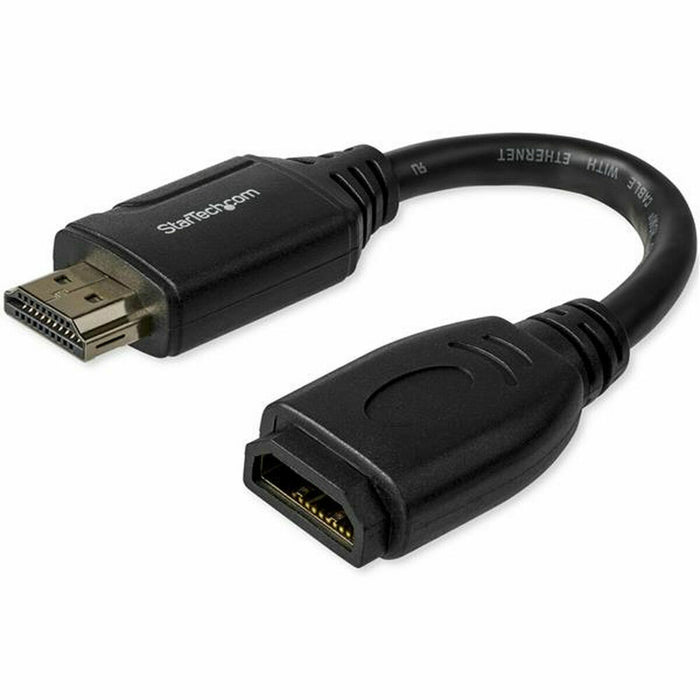 Cablu HDMI Startech HD2MF6INL 15 cm Negru