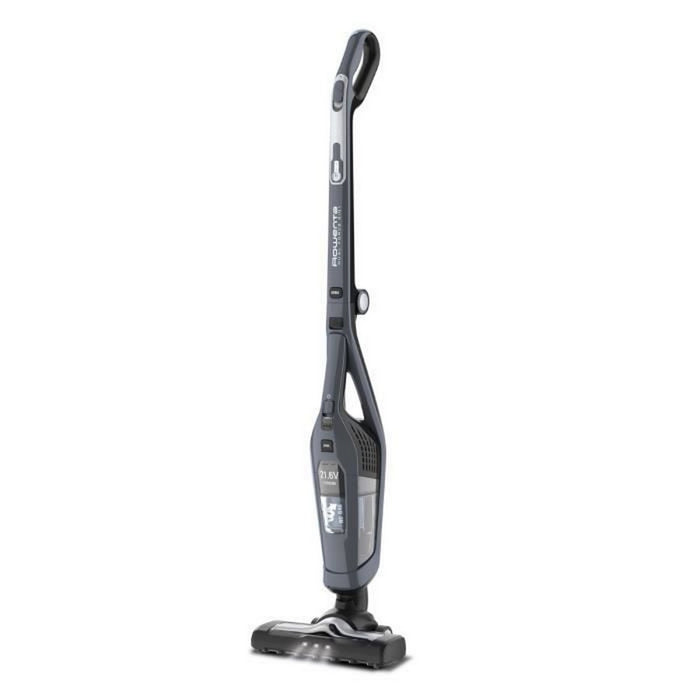 Aspirator Manual Rowenta Dual Force 2 în 1 Fără Fir Gri