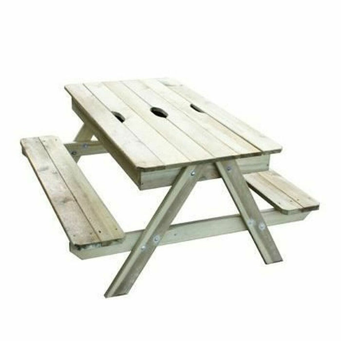 Set de Masă și Scaune pentru Copii Trigano 100 x 97 x 57 cm Cutie de nisip